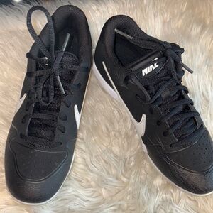 Nike Kids Black and White Shoes